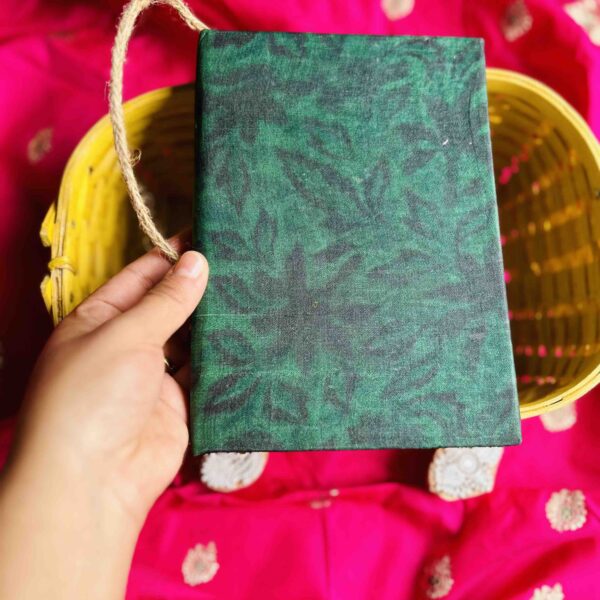 Upcycled Handloom Fabric Diary/Journal, brand Kauseyah
